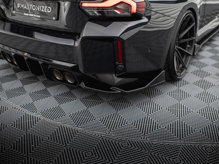 BMW M2 G87 Rear Side Splitters V.6 (For rear valance v.2) - Maxton Design