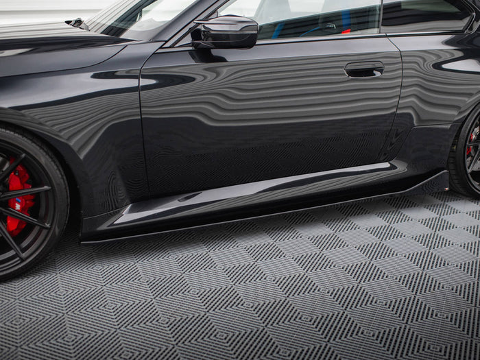 BMW M2 G87 Side Skirts Diffusers V.4 - Maxton Design