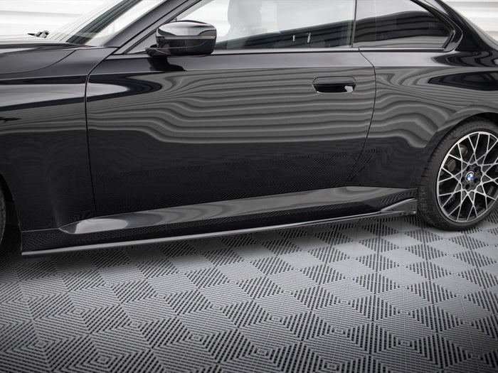 BMW 2 Coupe G42 Side Skirts Diffusers V.2 - Maxton Design