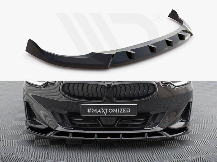 BMW 2 Coupe G42 Front Splitter V.2 - Maxton Design