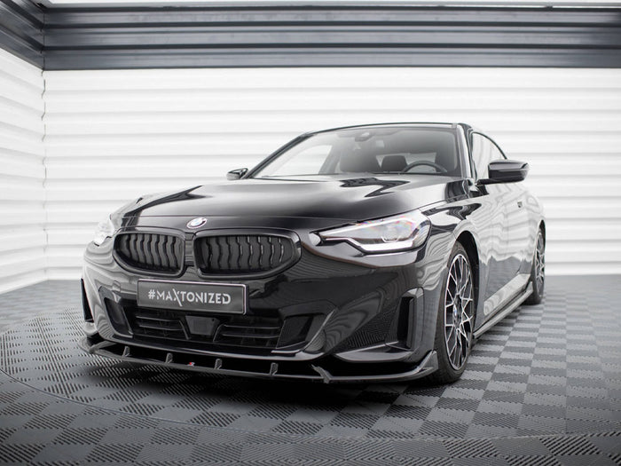 BMW 2 Coupe G42 Front Splitter V.2 - Maxton Design
