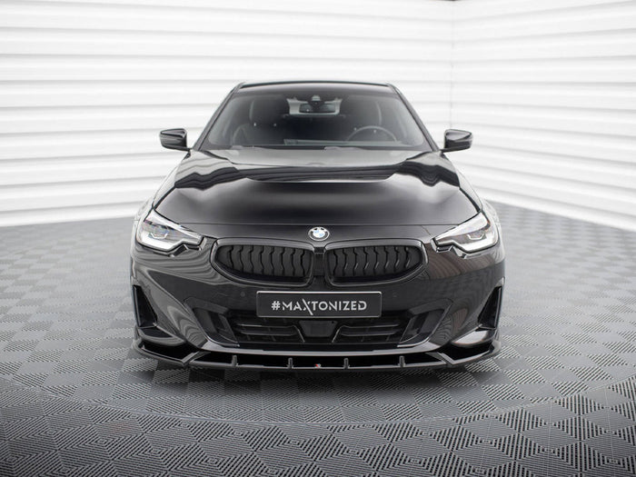 BMW 2 Coupe G42 Front Splitter V.2 - Maxton Design