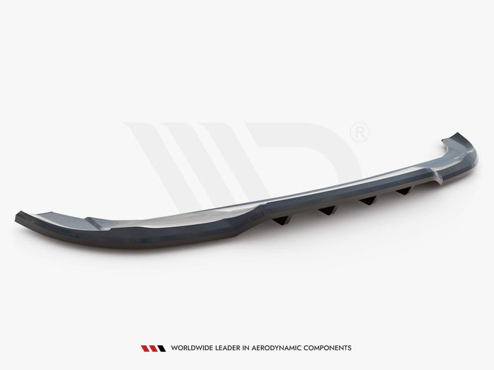 Rear Splitter (Vertical Bars) Mercedes-Benz A AMG-Line W176 Facelift - Maxton Design