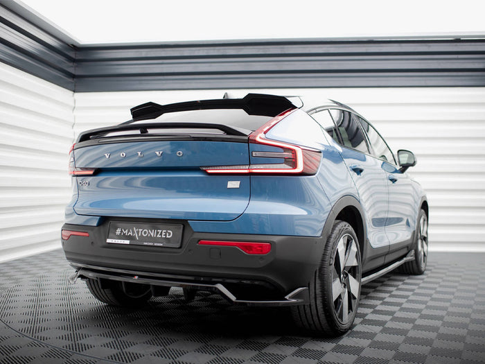 Volvo C40 Mk1 Rear Splitter (Vertical Bars) - Maxton Design