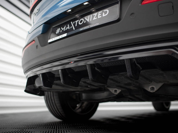 Volvo C40 Mk1 Rear Splitter (Vertical Bars) - Maxton Design