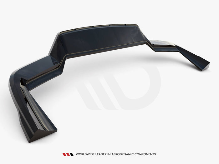 Porsche Cayenne Sport Design Mk3 Rear Splitter (Vertical Bars) - Maxton Design