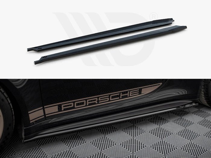 Porsche 911 992 GT3 Side Skirts Diffusers - Maxton Design