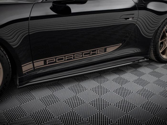 Porsche 911 992 GT3 Side Skirts Diffusers - Maxton Design