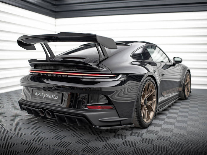 Porsche 911 992 GT3 Lower Spoiler CAP - Maxton Design