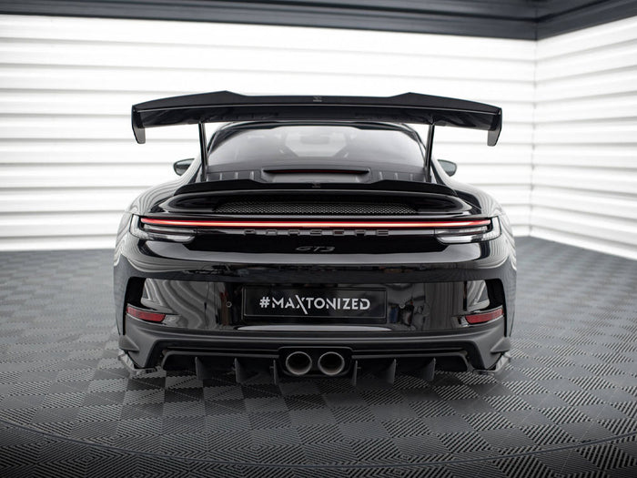 Porsche 911 992 GT3 Lower Spoiler CAP - Maxton Design