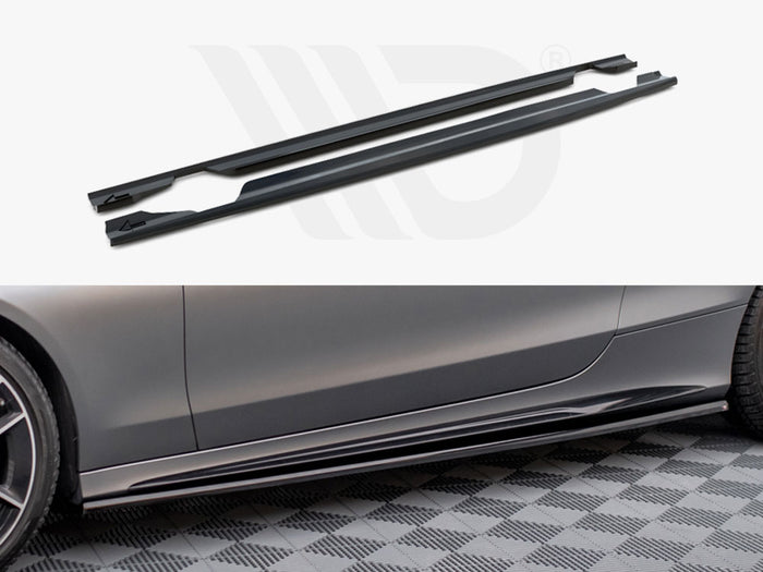 Mercedes-AMG C43 Coupe C205 Facelift Side Skirts Diffusers - Maxton Design