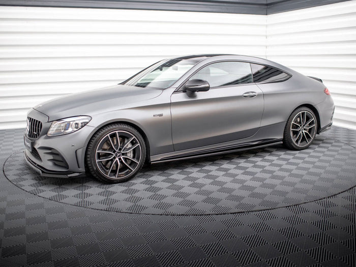 Mercedes-AMG C43 Coupe C205 Facelift Side Skirts Diffusers - Maxton Design