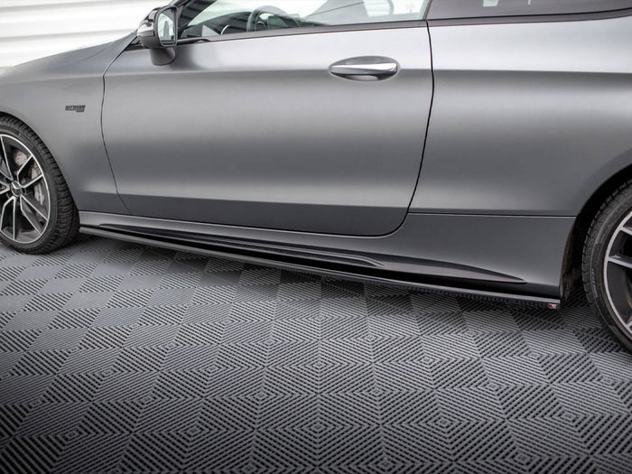 Mercedes-AMG C43 Coupe C205 Facelift Side Skirts Diffusers - Maxton Design