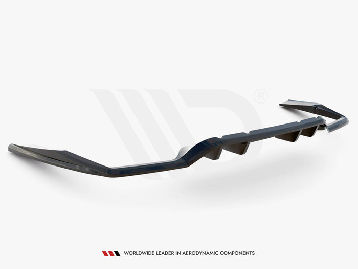 Mercedes-AMG C43 Coupe C205 Facelift Rear Splitter (Vertical Bars) - Maxton Design
