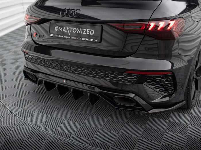 Audi RS3 Sportback 8Y Rear Side Splitters V.2 - Maxton Design