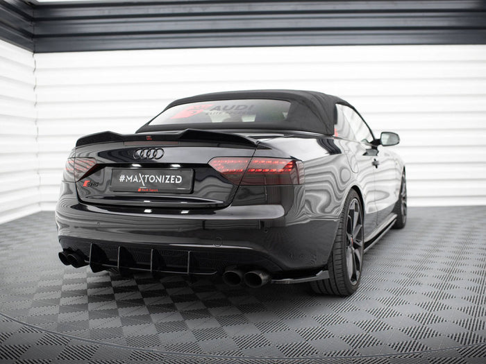Audi S5 / A5 S-Line Coupe / Cabrio 8T Rear Side Splitters V.1 - Maxton Design
