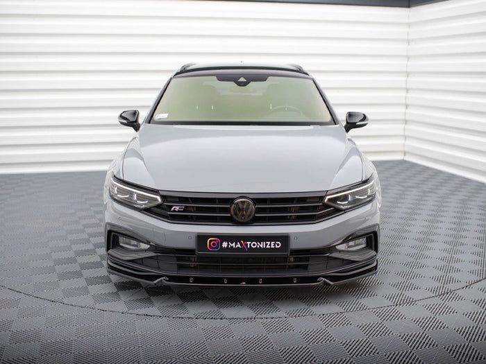 Volkswagen Passat R-Line B8 Facelift Front Splitter V.1 - Maxton Design
