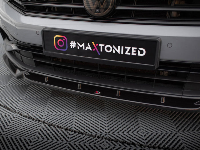Volkswagen Passat R-Line B8 Facelift Front Splitter V.1 - Maxton Design