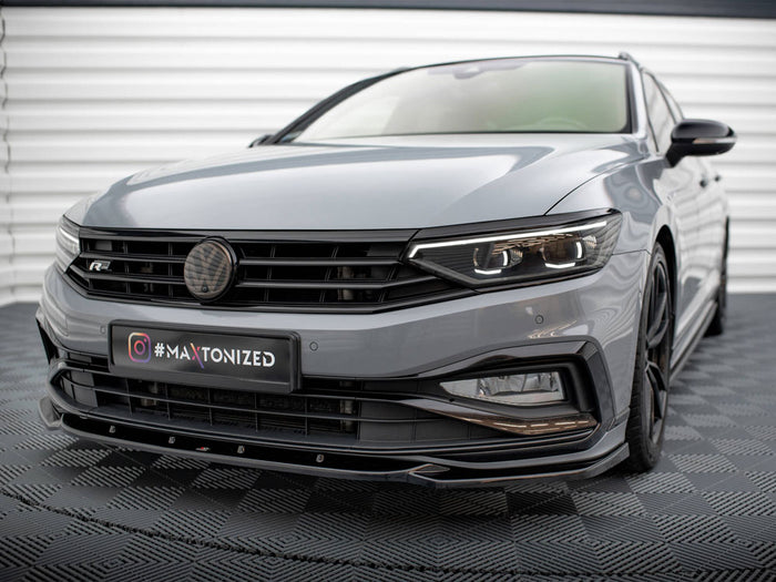 Volkswagen Passat R-Line B8 Facelift Front Splitter V.2 - Maxton Design