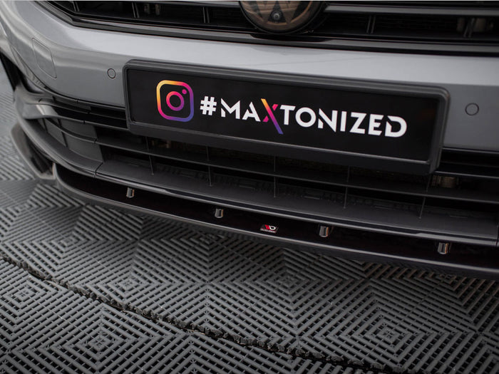 Volkswagen Passat R-Line B8 Facelift Front Splitter V.2 - Maxton Design