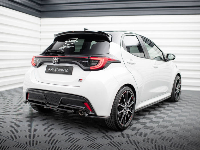 Toyota Yaris GR Sport Mk4 Rear Splitter (Vertical Bars) - Maxton Design