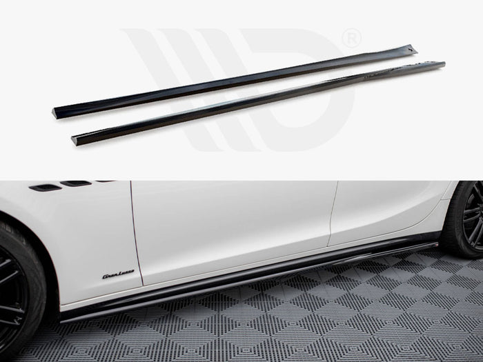 Maserati Ghibli Mk3 Facelift Side Skirts Diffusers - Maxton Design