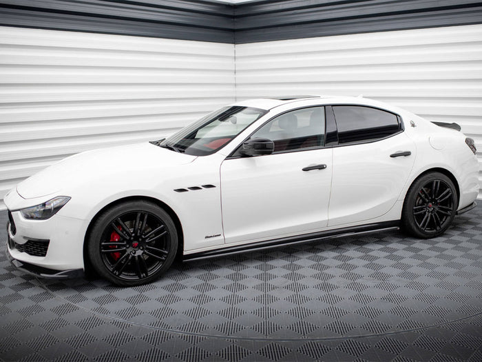 Maserati Ghibli Mk3 Facelift Side Skirts Diffusers - Maxton Design