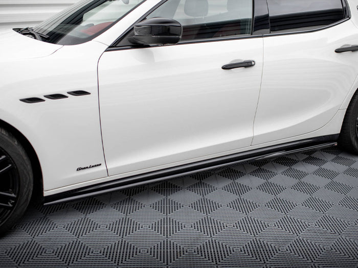 Maserati Ghibli Mk3 Facelift Side Skirts Diffusers - Maxton Design