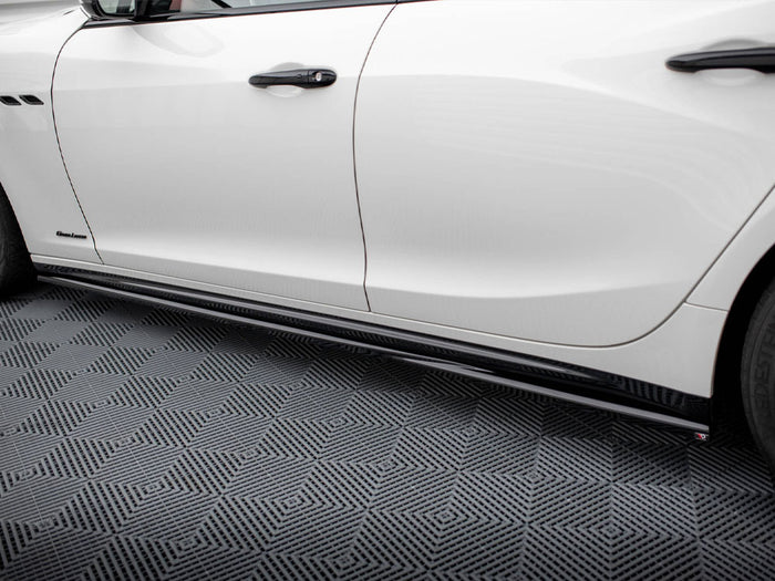 Maserati Ghibli Mk3 Facelift Side Skirts Diffusers - Maxton Design