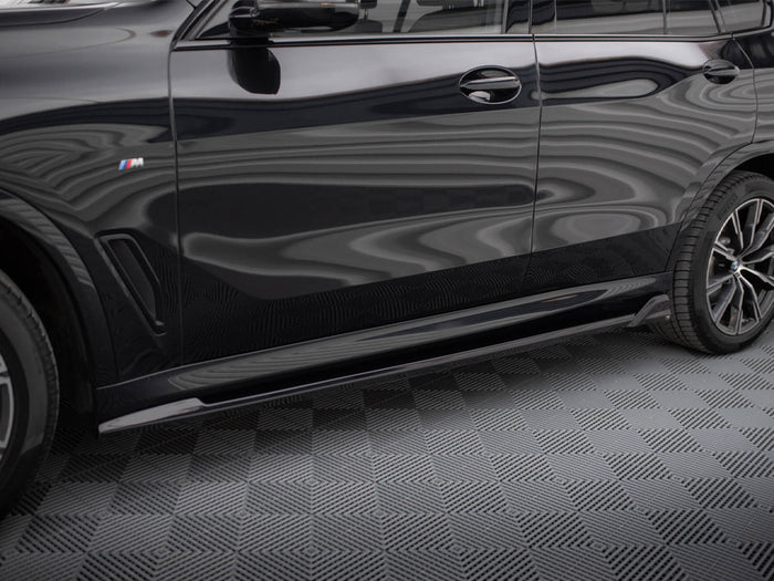 BMW X5 M-Sport G05 Side Skirts Diffusers V.2 - Maxton Design