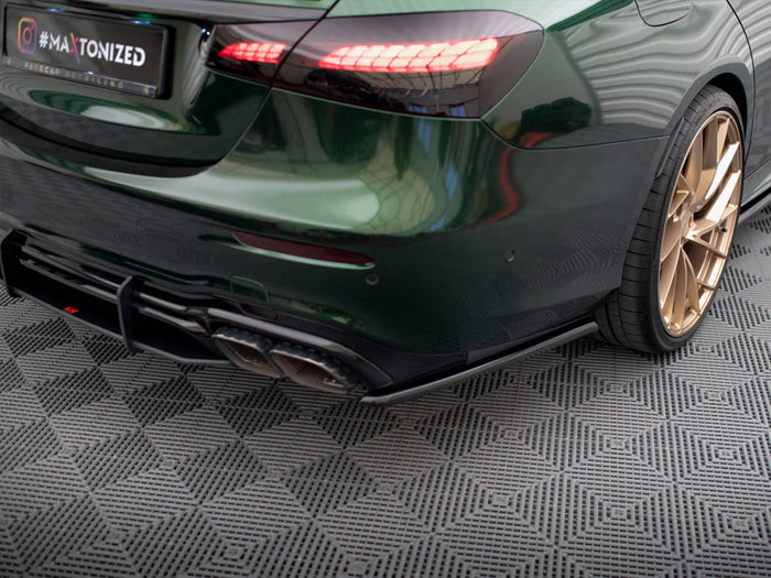 Mercedes-AMG E63 W213 Facelift Rear Side Splitters - Maxton Design
