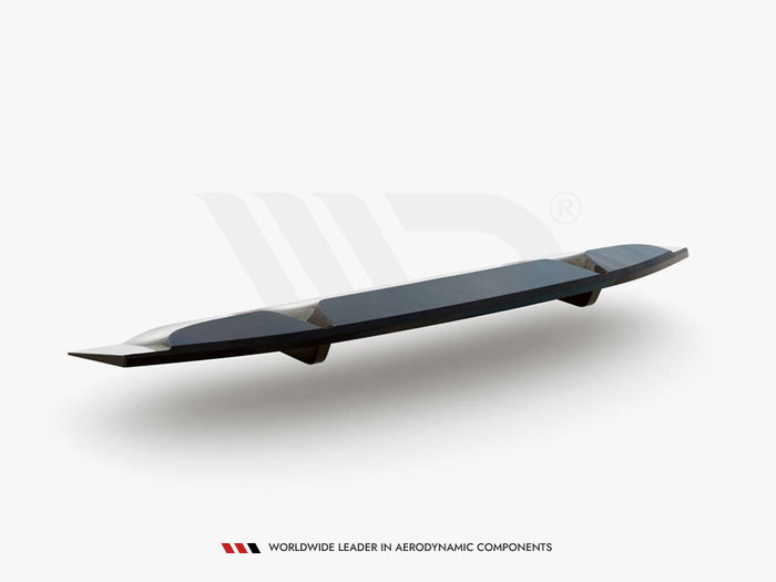 Mercedes-AMG E63 W213 Facelift Central Rear Splitter (Vertical Bars) - Maxton Design