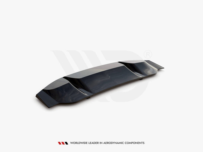 Mercedes-AMG E63 W213 Facelift Central Rear Splitter (Vertical Bars) - Maxton Design