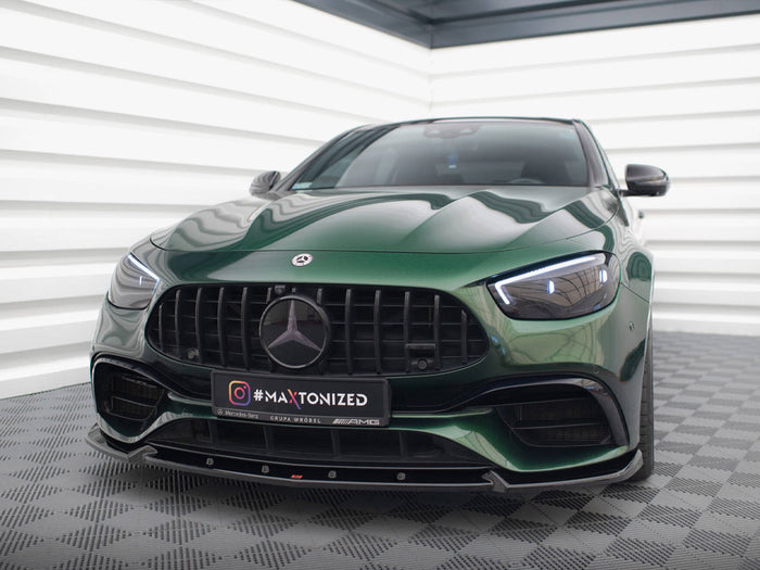 Mercedes-AMG E63 W213 Facelift Front Splitter V.2 - Maxton Design