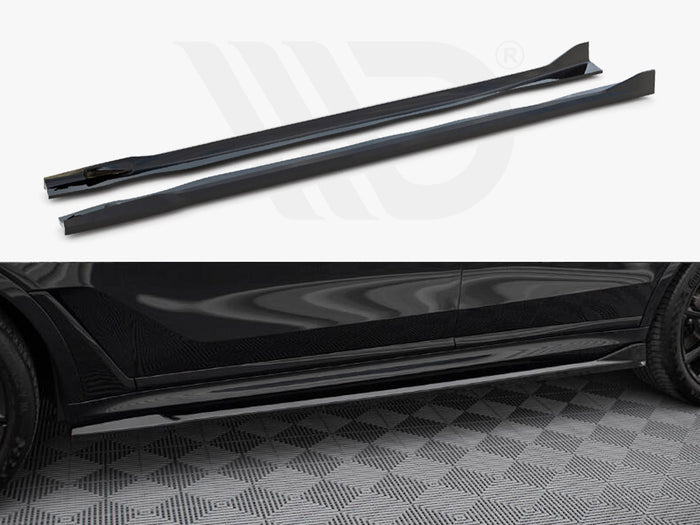 BMW X7 M-Pack G07 Facelift Side Skirts Diffusers - Maxton Design