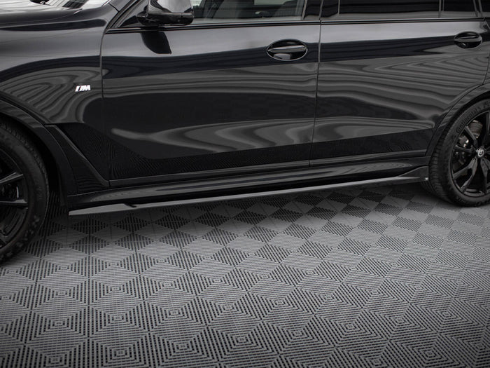 BMW X7 M-Pack G07 Facelift Side Skirts Diffusers - Maxton Design
