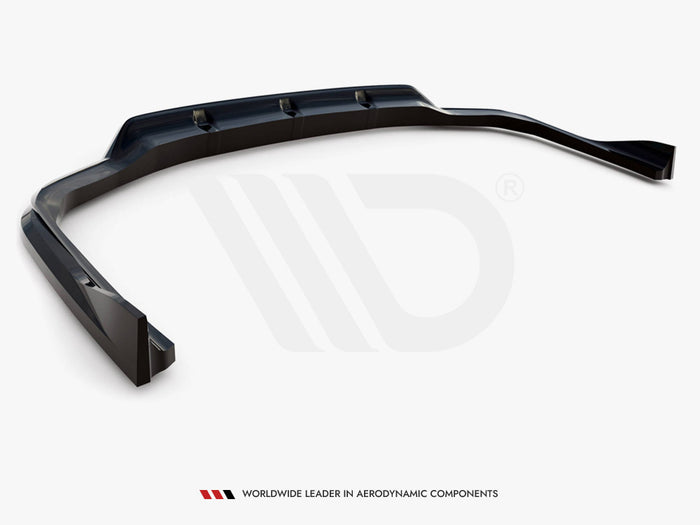 BMW X7 M-Pack G07 Facelift Central Rear Splitter (Vertical Bars) - Maxton Design