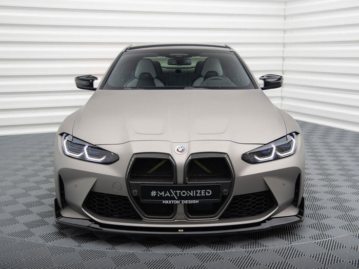 BMW M4 G82 / M3 G80 Front Splitter V.4 CSL Look - Maxton Design