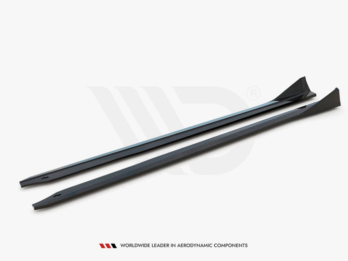 BMW M4 G82 Side Skirts Diffusers V.3 CSL Look - Maxton Design