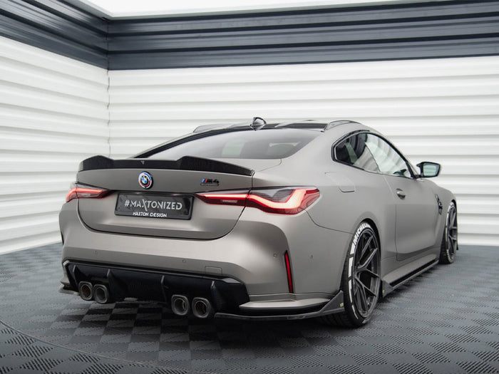 BMW M4 G82 Rear Side Splitters V.3 CSL Look - Maxton Design