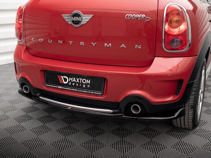 Central Rear Splitter Mini Cooper Countryman R60 Facelift - Maxton Design