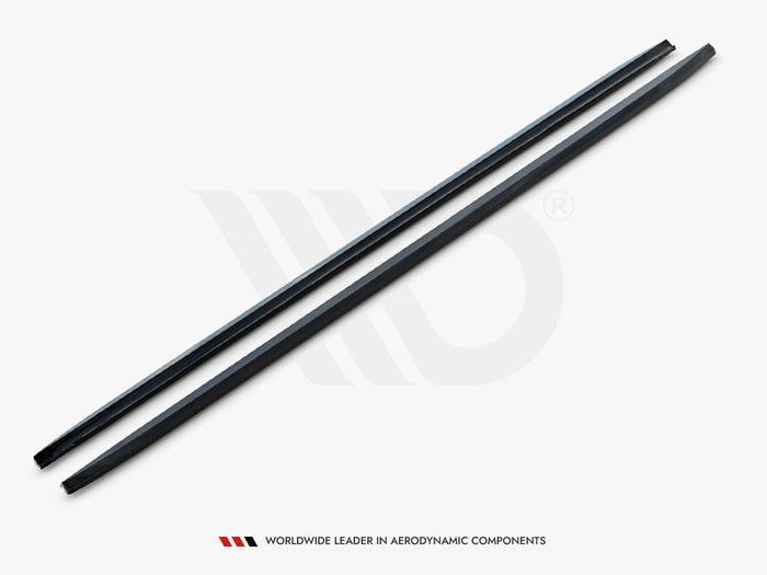 Audi A4 / A4 S-Line / S4 B8 Side Skirts Diffusers V.3 - Maxton Design