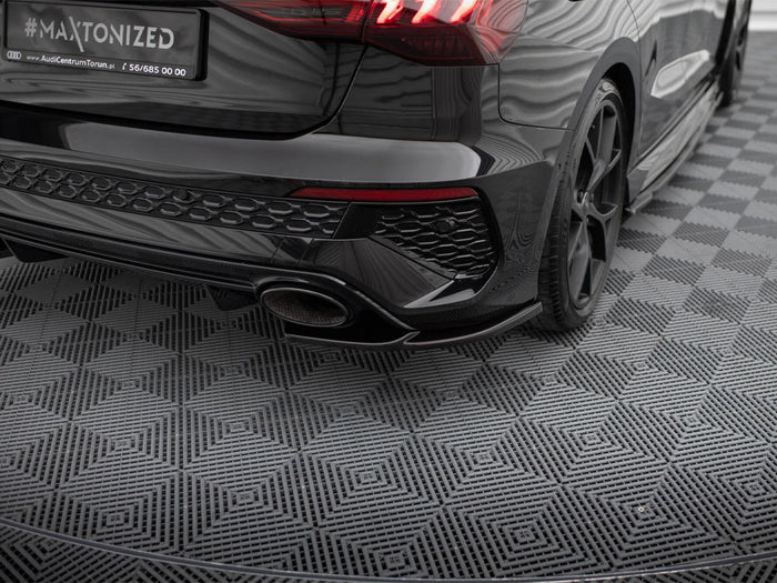 Audi RS3 Sportback 8Y Rear Side Splitters V.1 - Maxton Design