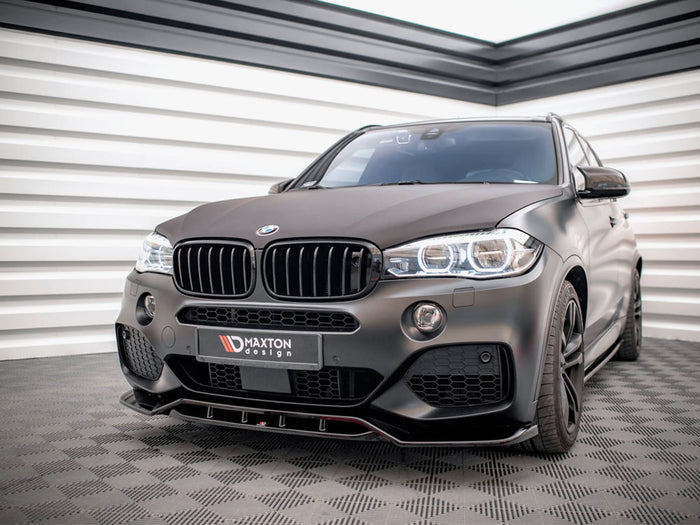 BMW X5 M-Pack F15 Front Splitter V.2 - Maxton Design