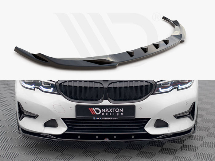 BMW 3 Sport Line G20 / G21 Front Splitter V.2 - Maxton Design