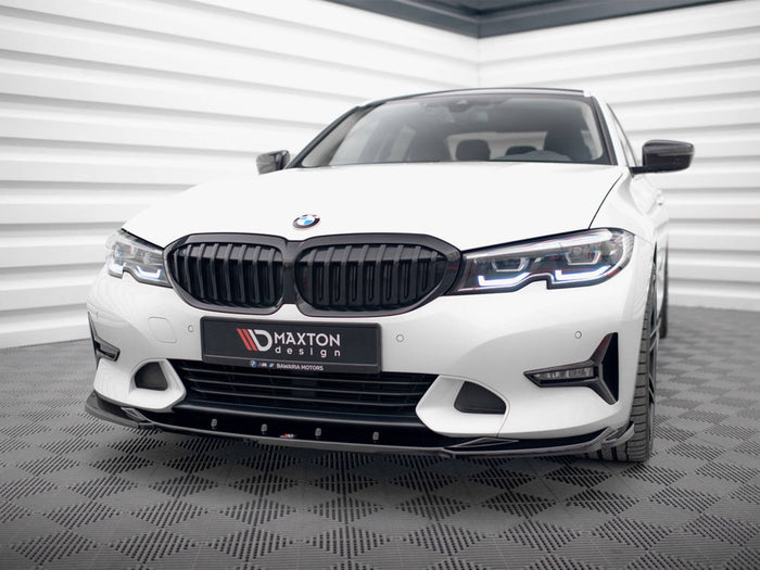 BMW 3 Sport Line G20 / G21 Front Splitter V.2 - Maxton Design