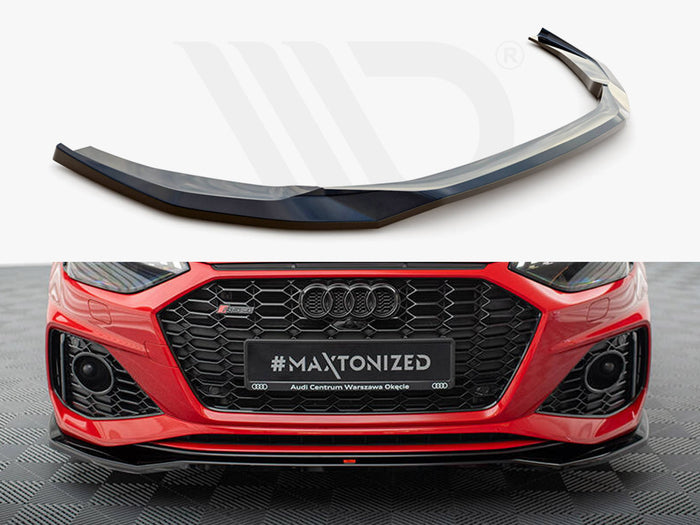 Audi RS4 B9 Facelift Front Splitter V.1 - Maxton Design