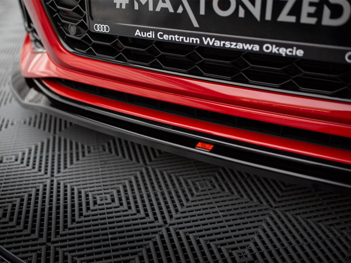 Audi RS4 B9 Facelift Front Splitter V.1 - Maxton Design