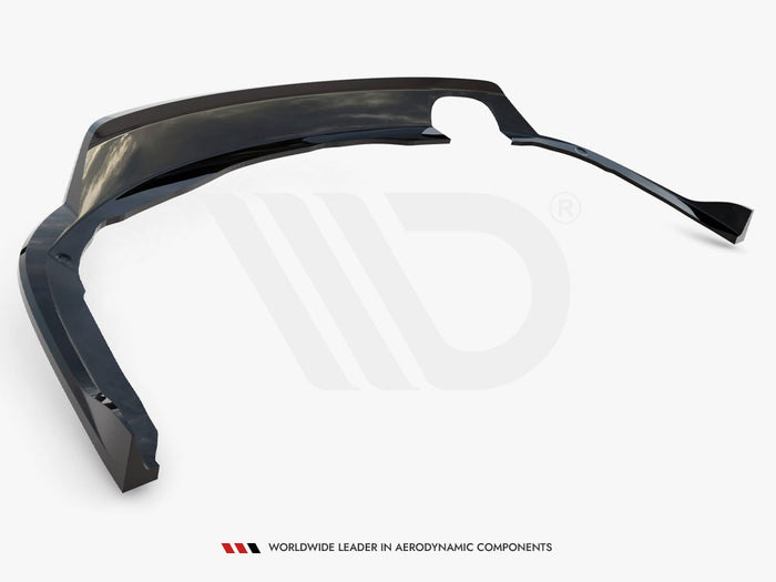 BMW 4 Coupe / Gran Coupe / Cabrio M-Pack F32 / F36 / F33 Central Rear Splitter (Vertical Bars) - Maxton Design