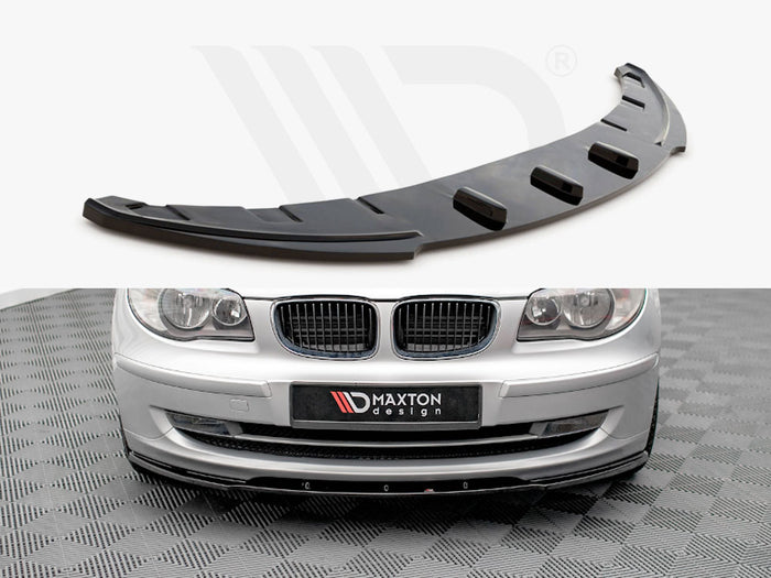 BMW 1 E81 Facelift Front Splitter V.2 - Maxton Design